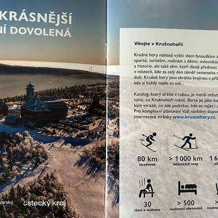 Apartman Krusne Hory - Erzgebirge Horní Blatná Esterno foto